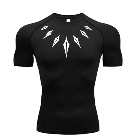 T-shirt de compression Black Panther