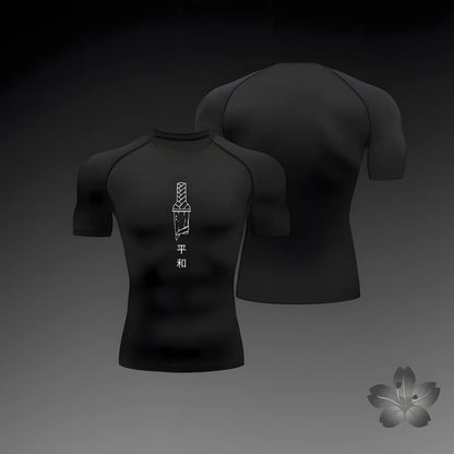 T-shirt de compression japonais
