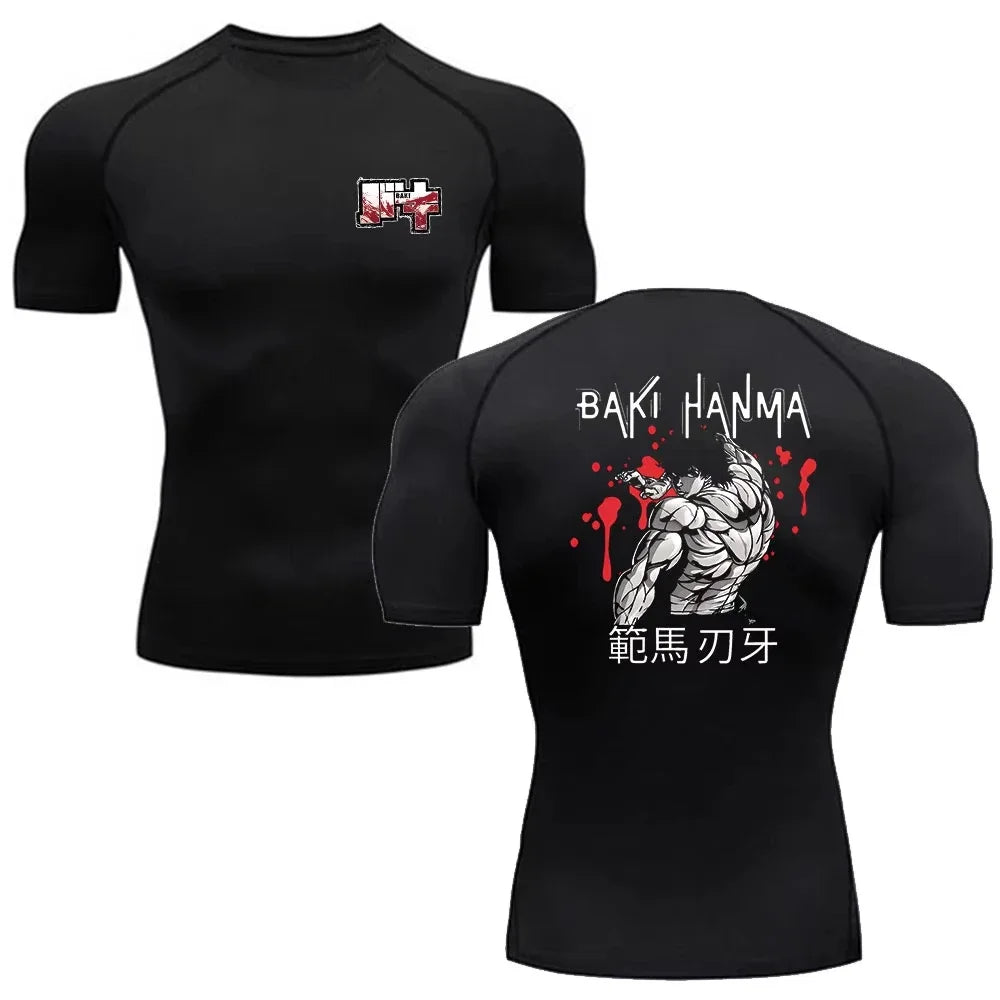 T-shirt de compression Baki