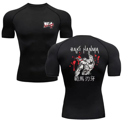T-shirt de compression Baki