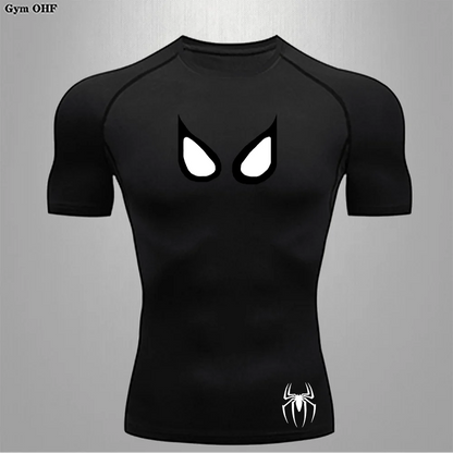 T-shirt de compression Eyes of the Spider man