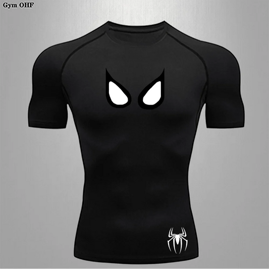 T-shirt de compression Eyes of the Spider man