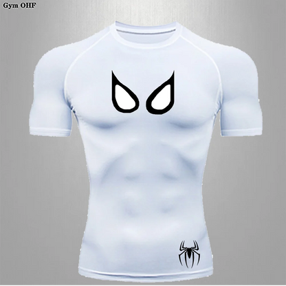 T-shirt de compression Eyes of the Spider man