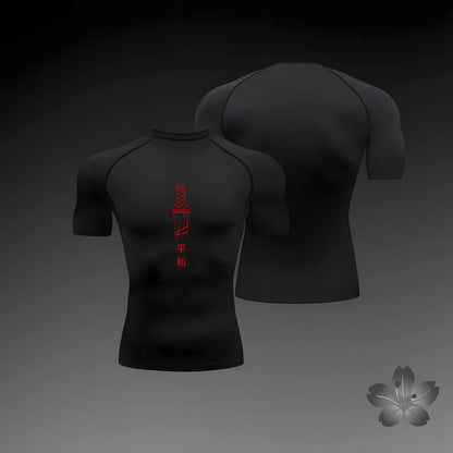 T-shirt de compression japonais