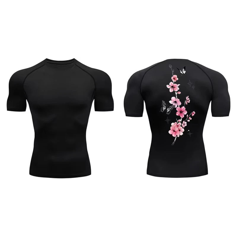 T-shirt de compression japon