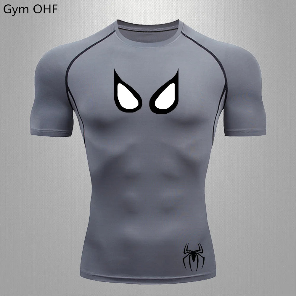 T-shirt de compression Eyes of the Spider man
