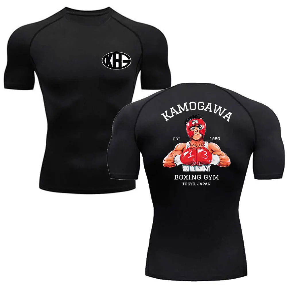 T-shirt de compression Kamogawa