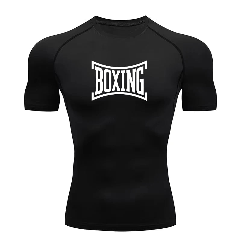 T-shirt de compression Boxing