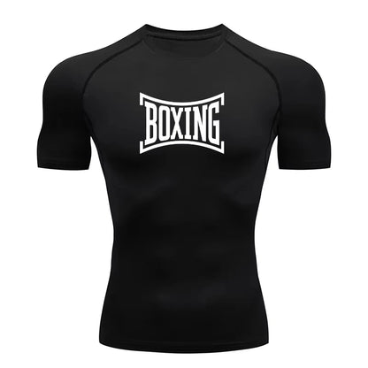 T-shirt de compression Boxing