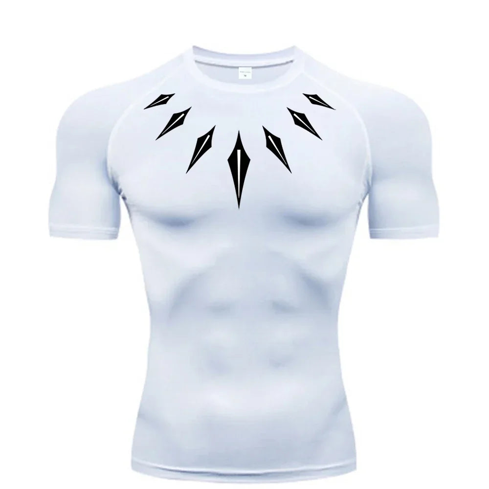 T-shirt de compression Black Panther