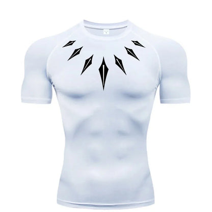 T-shirt de compression Black Panther