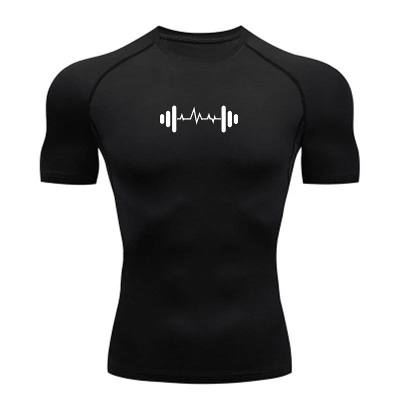 T-shirt de compression Haltère Song