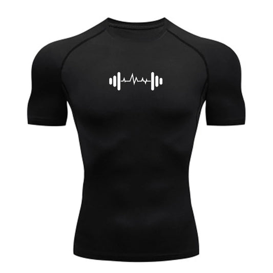 T-shirt de compression Haltère Song