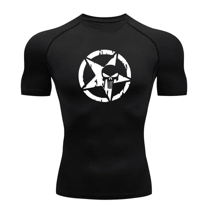 T-shirt de compression Punisher