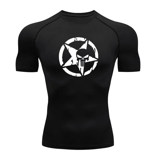 T-shirt de compression Punisher