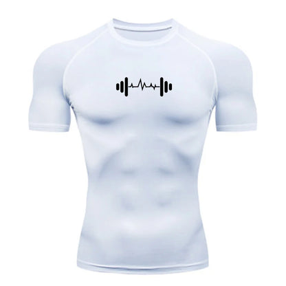 T-shirt de compression Haltère Song
