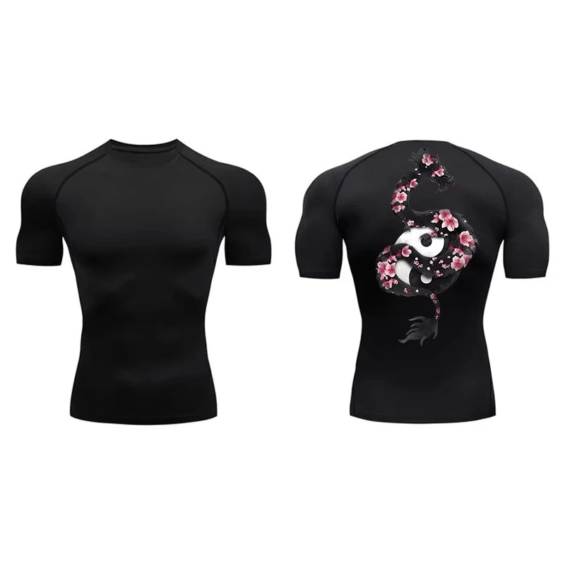 T-shirt de compression japon