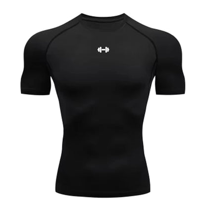 T-shirt de compression Haltère