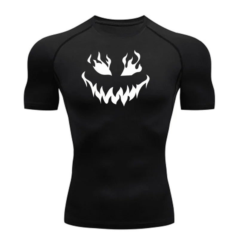 T-shirt de compression Halloween