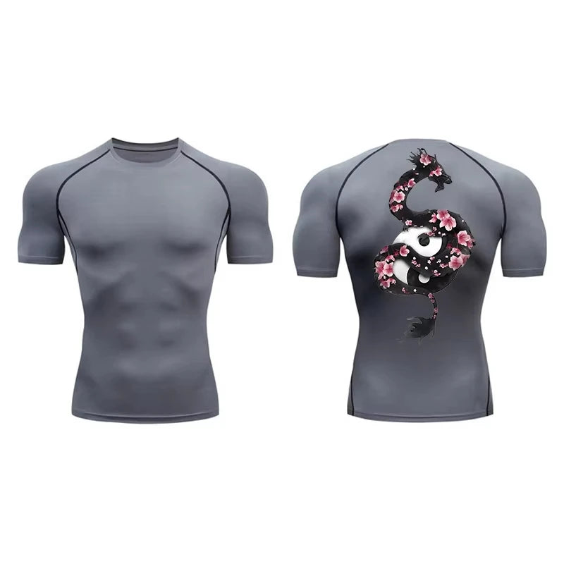 T-shirt de compression japon