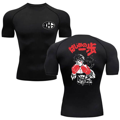 T-shirt de compression Kamogawa