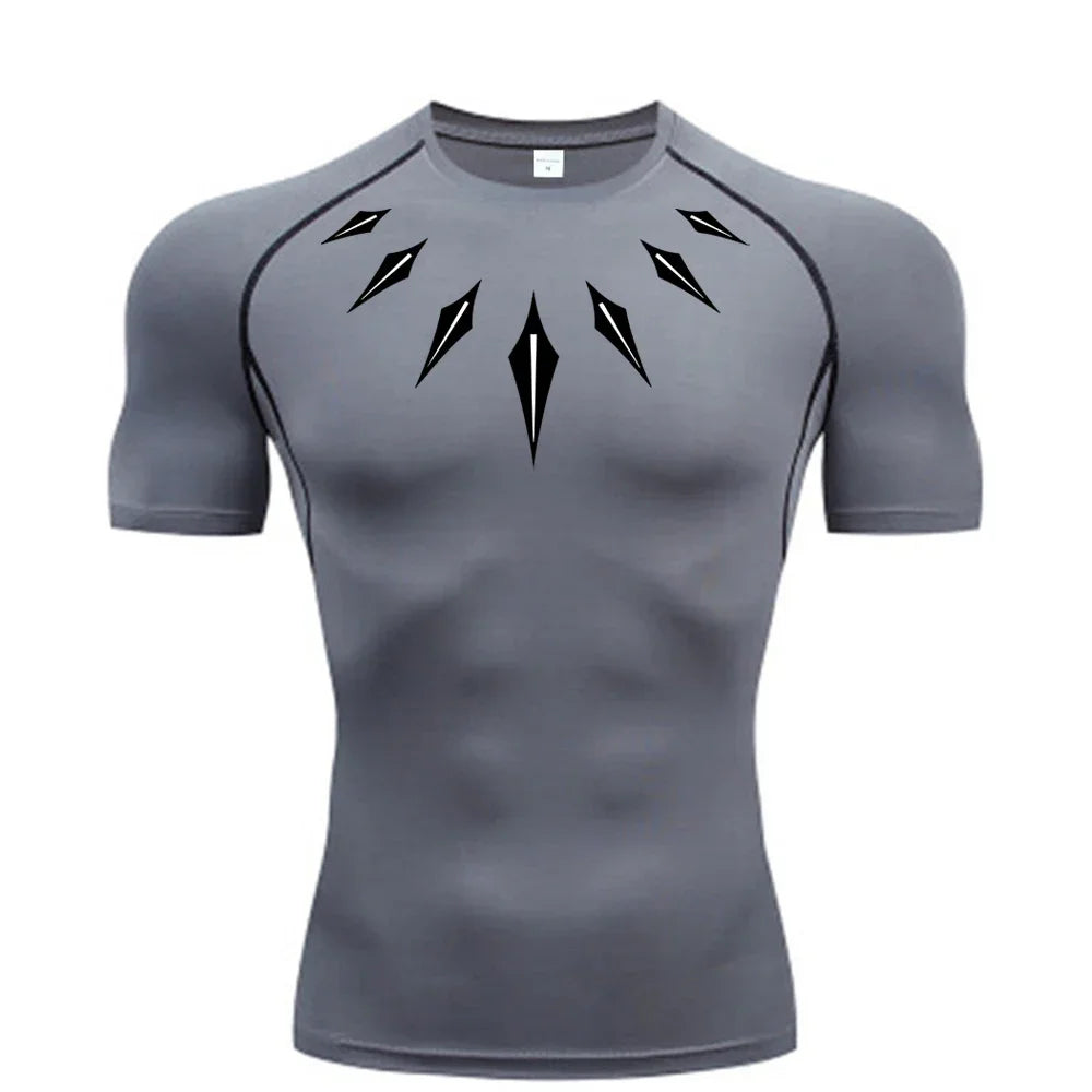T-shirt de compression Black Panther
