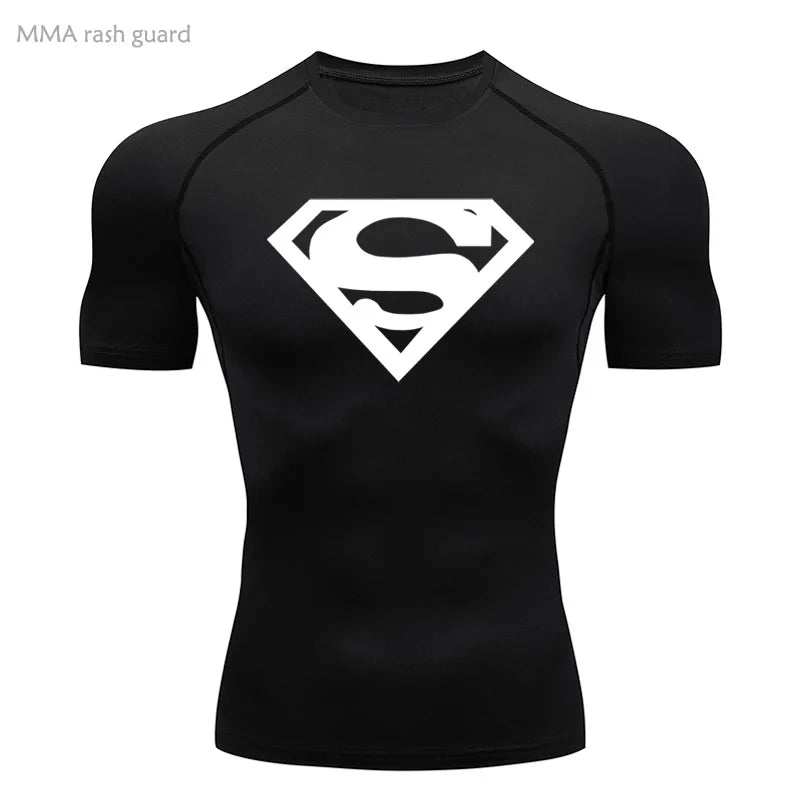 T-shirt de compression Superman