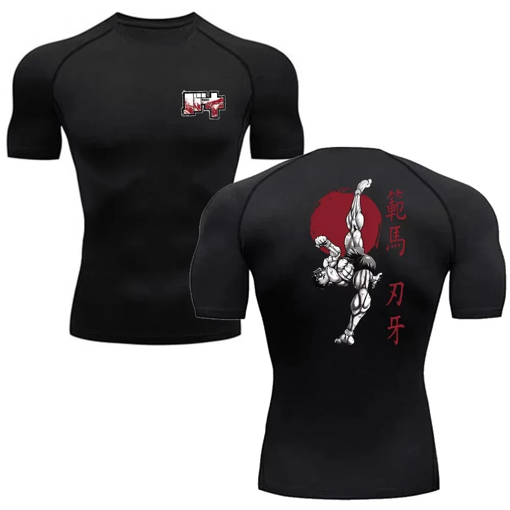 T-shirt de compression Baki