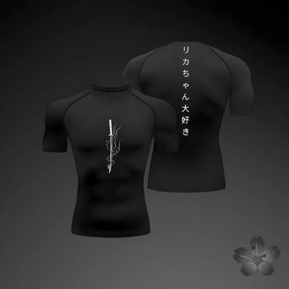 T-shirt de compression katana