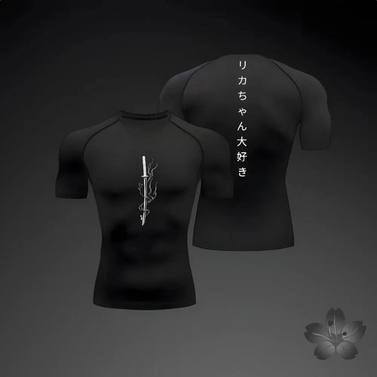 T-shirt de compression katana