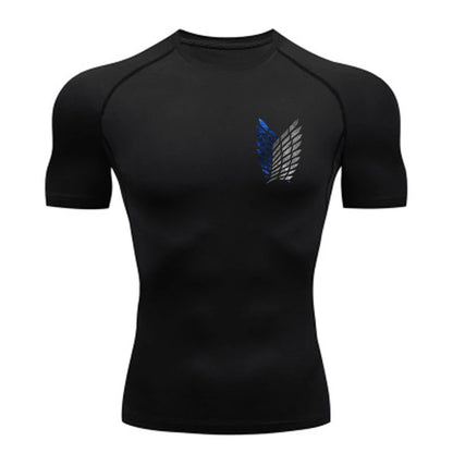 T-shirt de compression L'Attaque des Titans